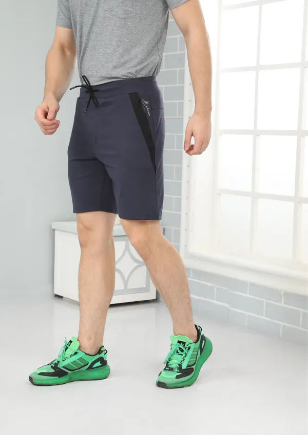 Dark_Grey_Casual_Wear_Regular_Fit_4_Way_Lycra_Shorts_For_Men