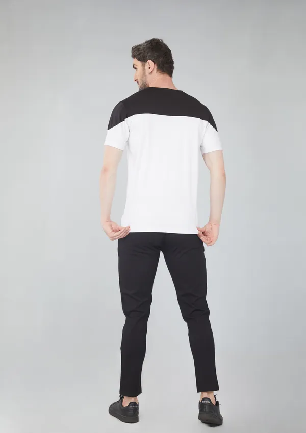 White_Sports_Wear_Slim_Fit_Regular-Fit_T-Shirt_For_Men