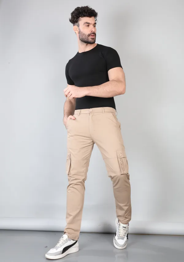 Beige_Cotton_Casual_Wear_Regular_Fit_Textile_Cargo_Pants_for_Men