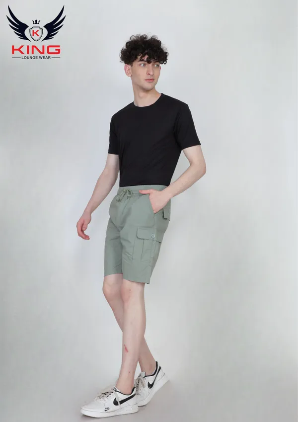Pista_Casual_Regular_Fit_Textile_Cotton_Shorts_For_Men