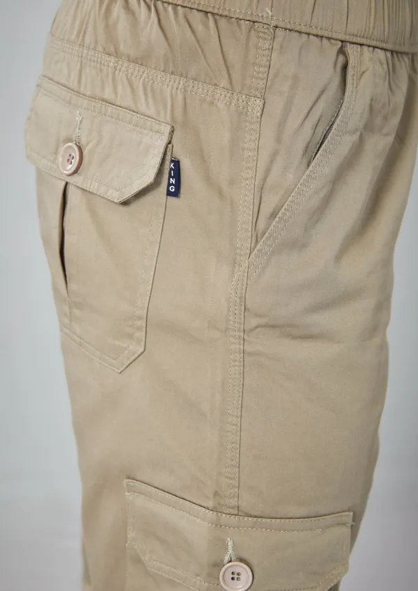 Beige_Casual_Wear_Regular_Fit_Textile_Cotton_Capri_For_Men