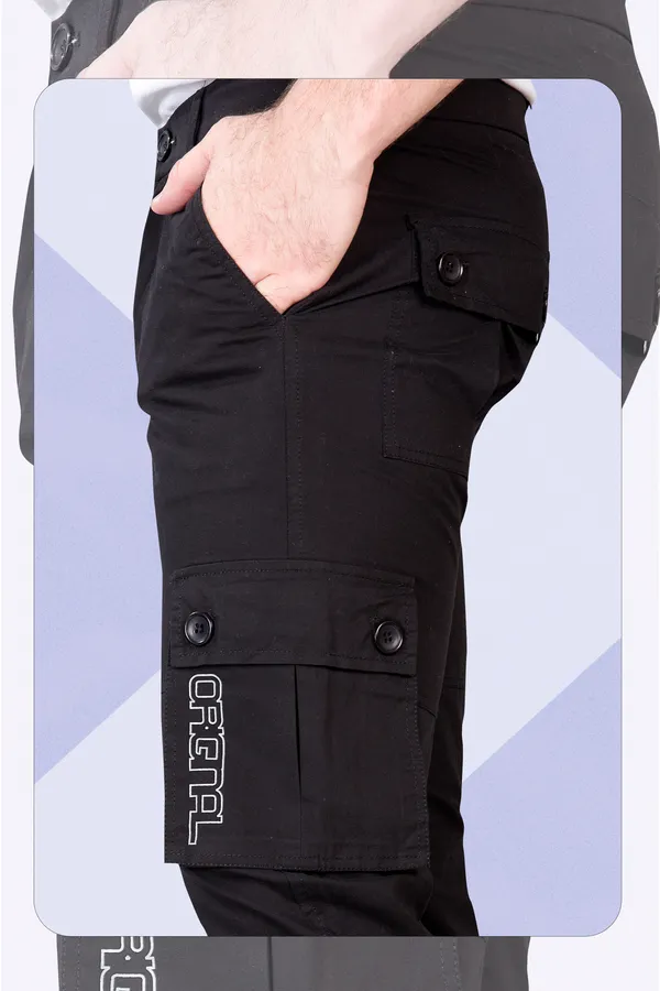 Black_Cotton_Casual_Wear_Regular_Fit_Textile_Cargo_Pants_for_Men