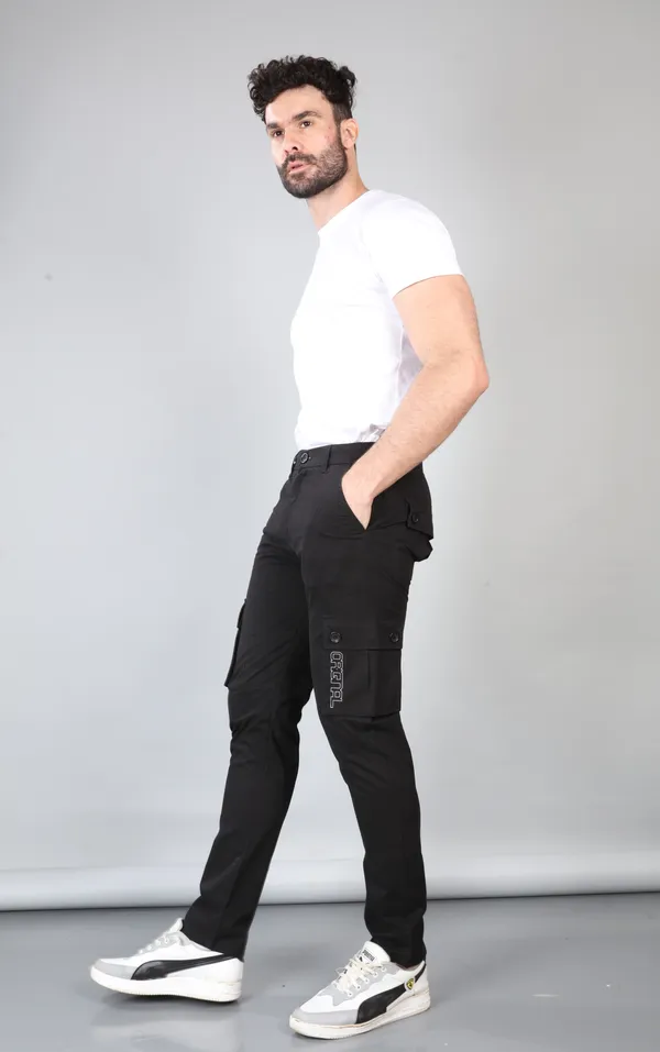 Black_Cotton_Casual_Wear_Regular_Fit_Textile_Cargo_Pants_for_Men