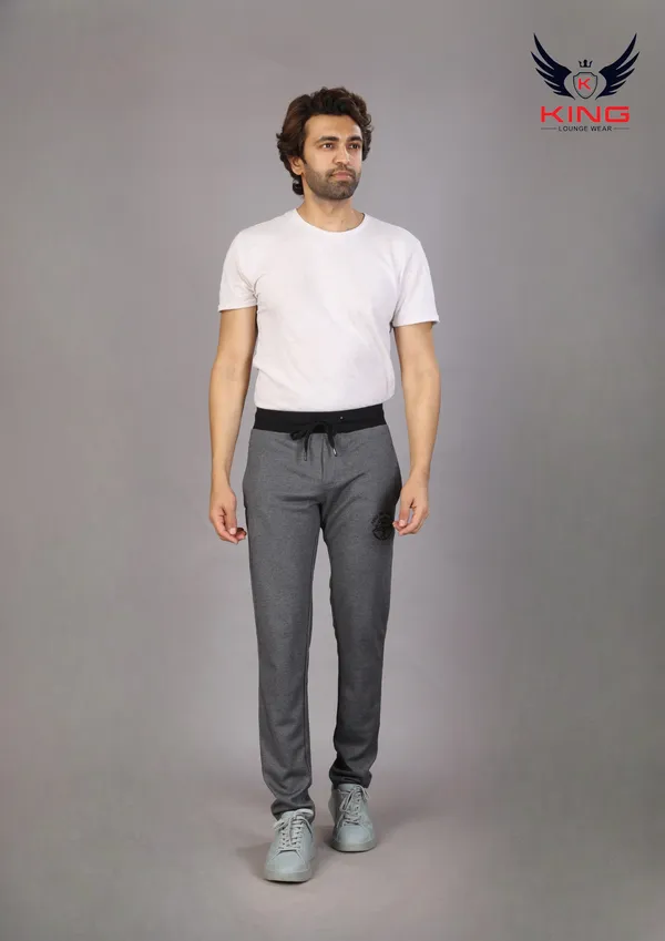 Black_Melange_Casual_Wear_Regular_Fit_Hosiery_Track_Pants_For_Men
