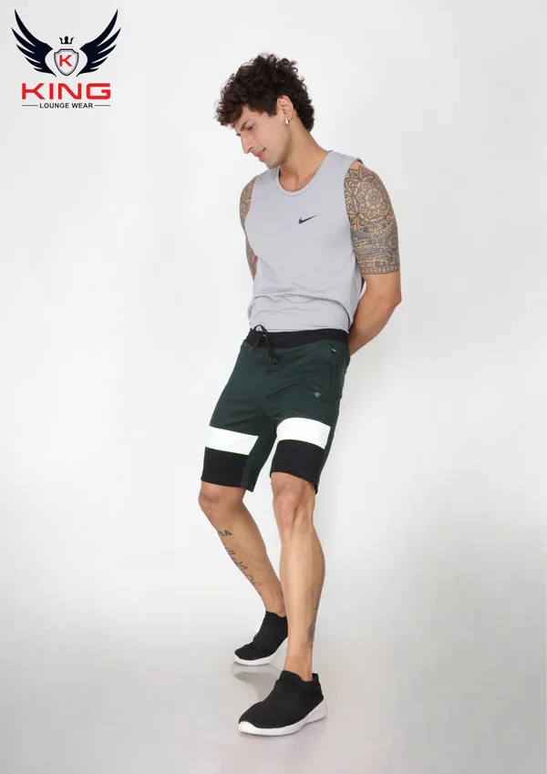Olive_Casual_Regular_Fit_Lycra_Shorts_For_Men