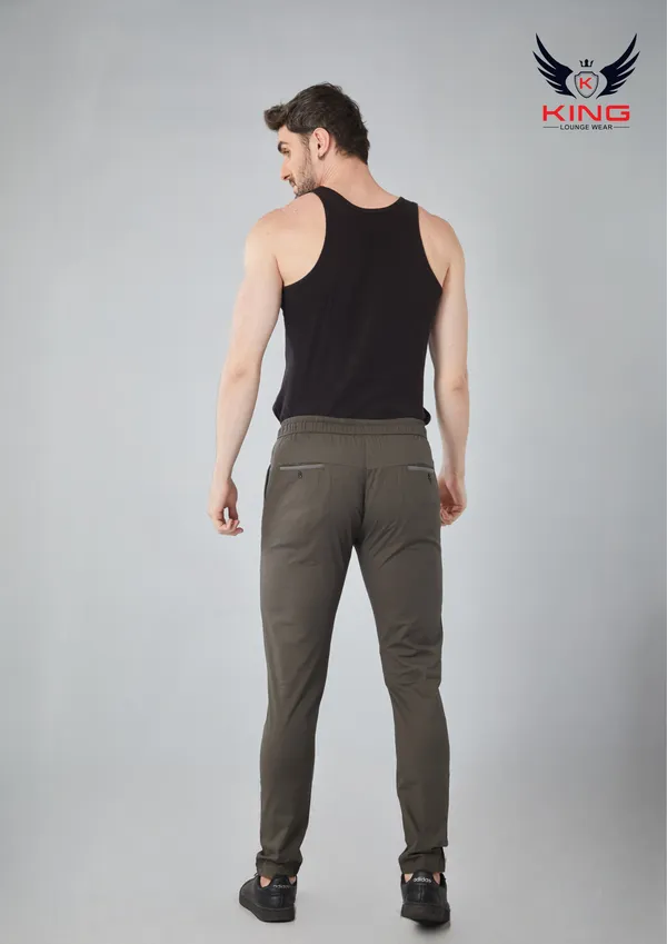 Light_Olive_Casual_Wear_Regular_Fit_Textile_Cotton_Track_Pants_For_Men