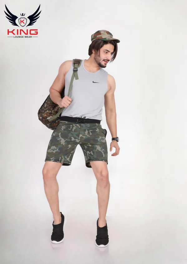 Olive_Casual_Regular_Fit_Hosiery_Shorts_For_Men