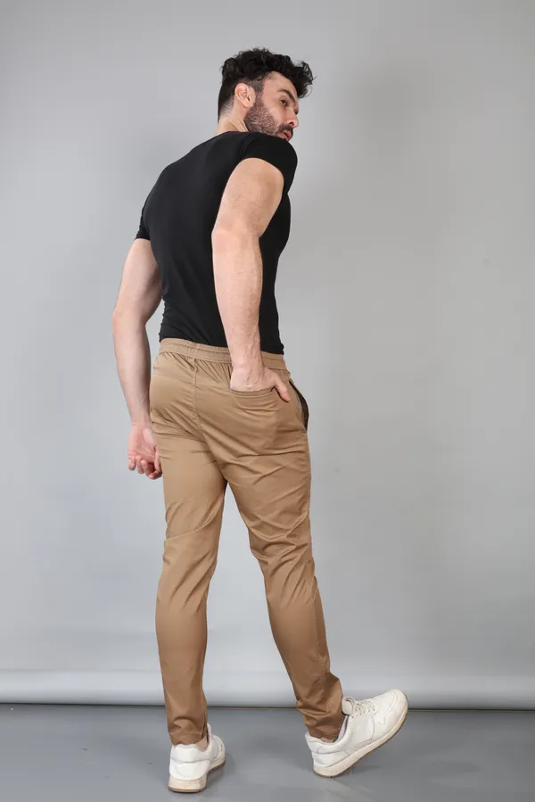 Khaki_Cotton_Comfortable_Casual_Wear_Regular_Fit_Textile_Cargo_Pants_for_Men