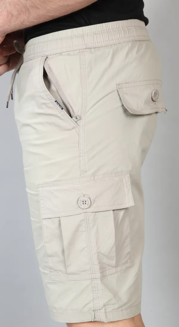 KING_LOUNGE_WEAR_Casual_Regular_Fit_Textile_Cotton_Shorts_for_Men_(White)