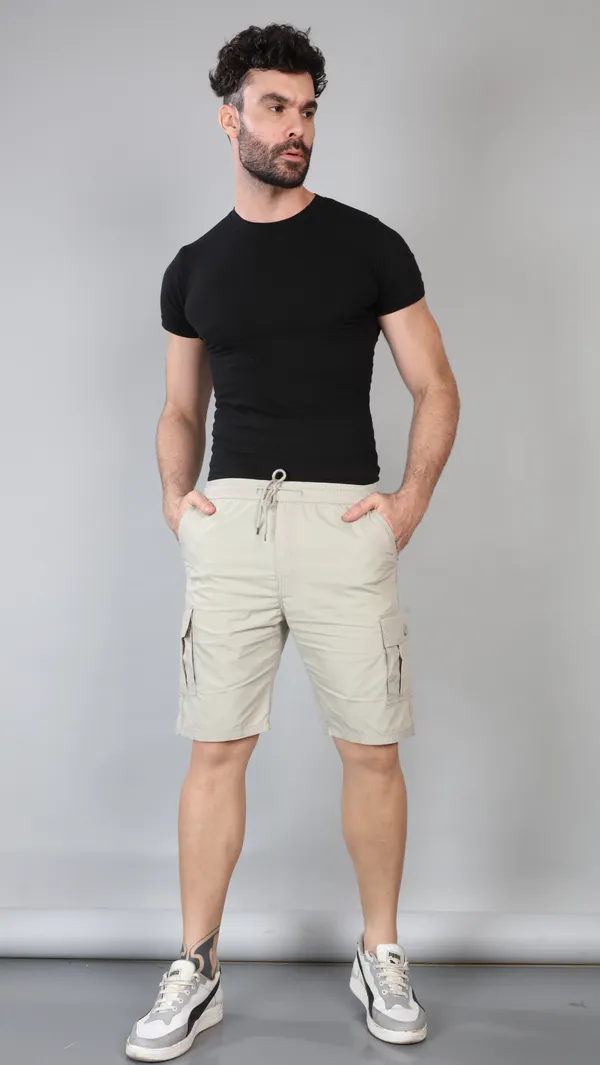 KING_LOUNGE_WEAR_Casual_Regular_Fit_Textile_Cotton_Shorts_for_Men_(White)