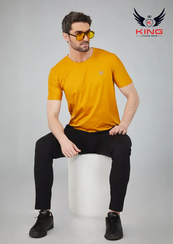 Mustard_Sports_Wear_Slim_Fit_Dri-Fit_T-Shirt_For_Men