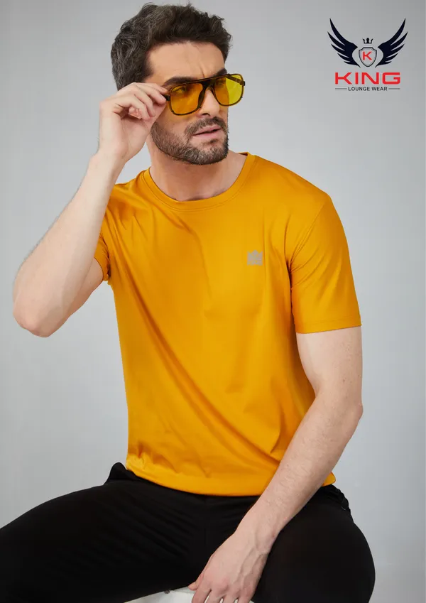 Mustard_Sports_Wear_Slim_Fit_Dri-Fit_T-Shirt_For_Men