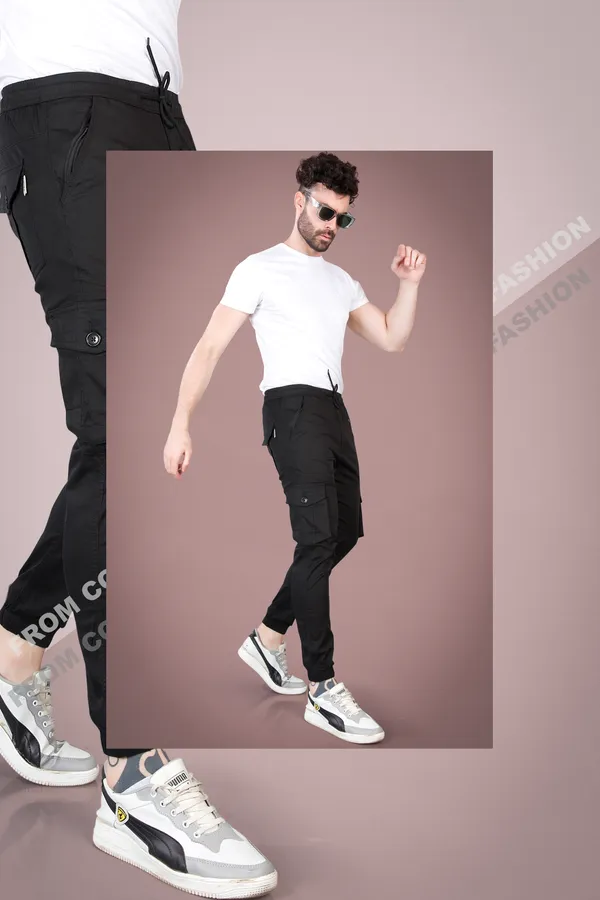 Black_Cotton_Comfortable_Casual_Wear_Regular_Fit_Textile_Cargo_Pants_for_Men