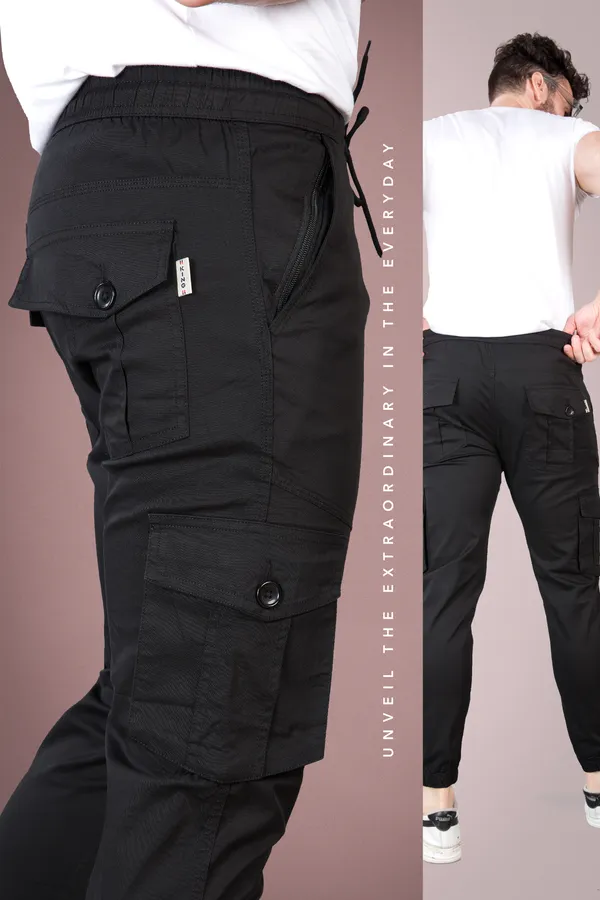 Black_Cotton_Comfortable_Casual_Wear_Regular_Fit_Textile_Cargo_Pants_for_Men