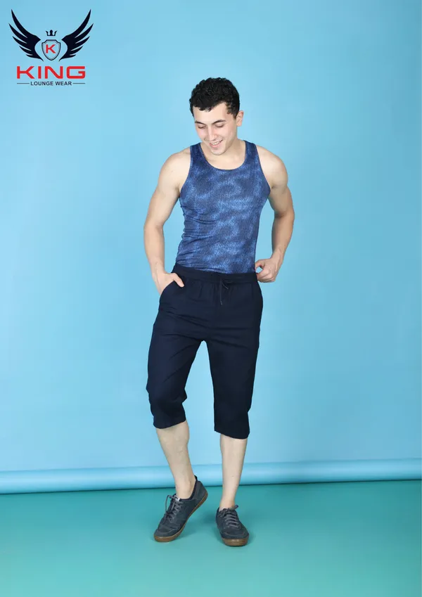 Navy_Casual_Regular_Fit_Textile_Cotton_Lycra_Capri_For_Men