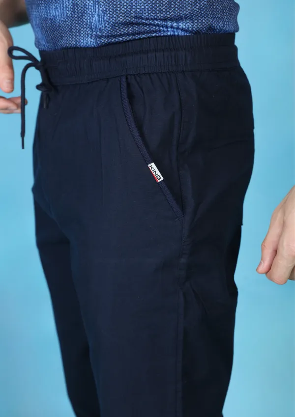 Navy_Casual_Regular_Fit_Textile_Cotton_Lycra_Capri_For_Men