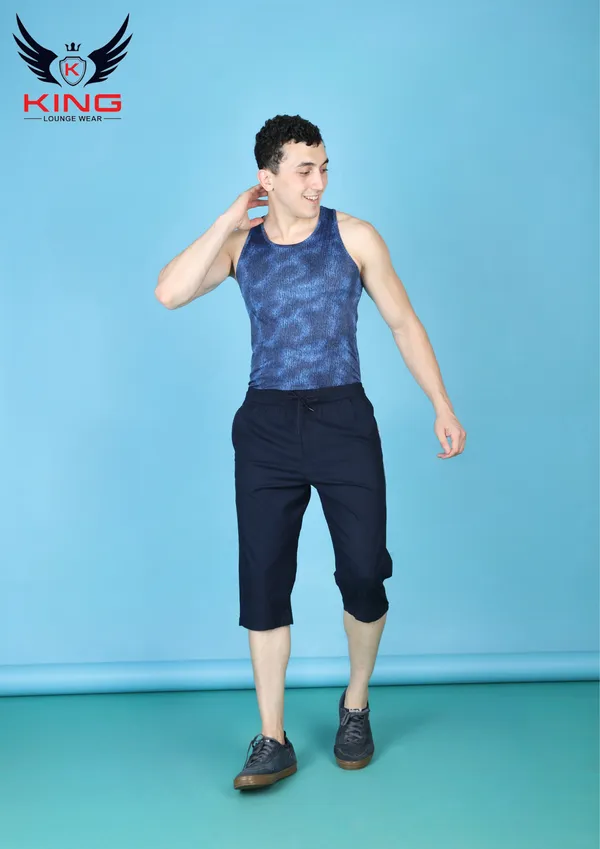 Navy_Casual_Regular_Fit_Textile_Cotton_Lycra_Capri_For_Men