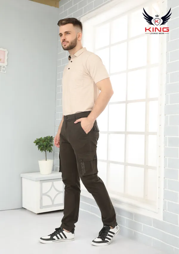 Olive_Casual_Wear_Regular_Fit_Textile_Cotton_Cargo_Pants_For_Men