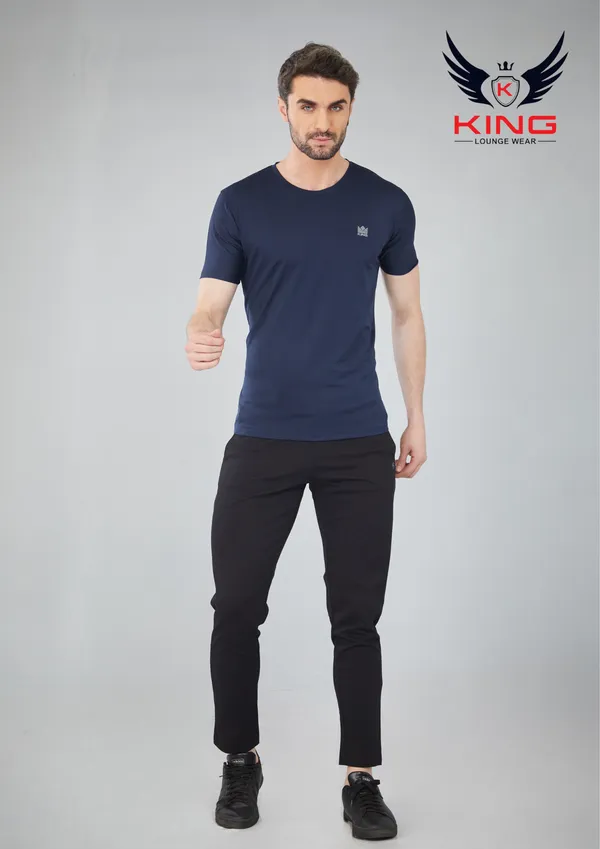 Navy_Sports_Wear_Slim_Fit_Regular-Fit_T-Shirt_For_Men