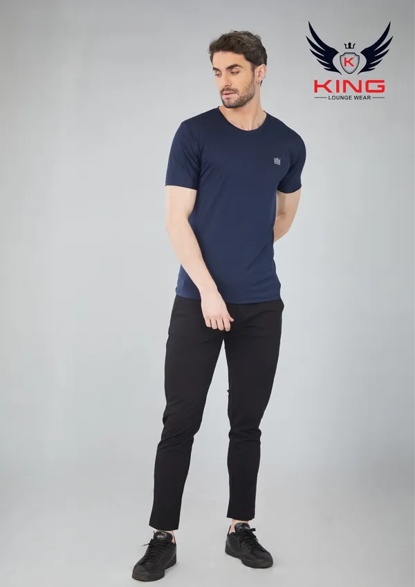 Navy_Sports_Wear_Slim_Fit_Regular-Fit_T-Shirt_For_Men