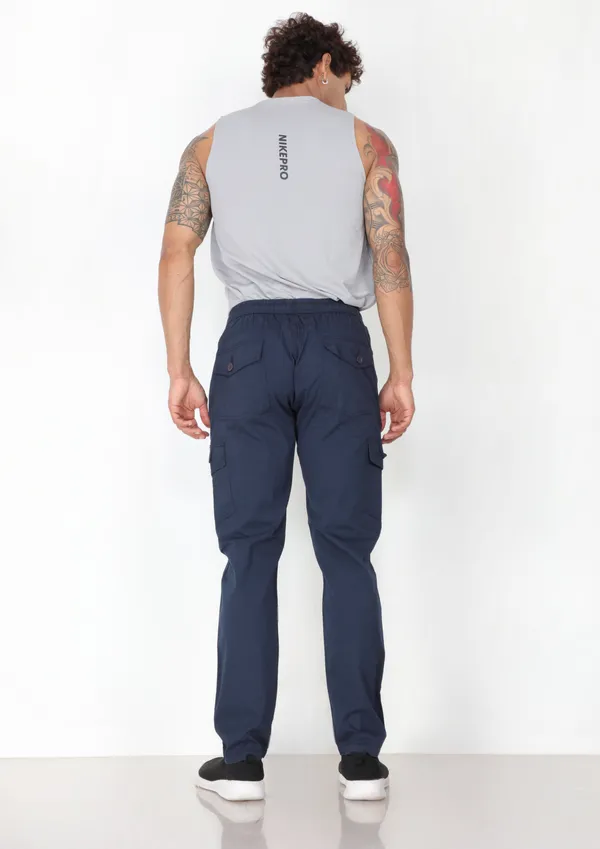 Navy_Cotton_Casual_Wear_Regular_Fit_Cargo_For_Men