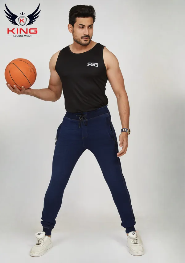 Indigo_Regular_Fit_Casual_Wear_Denim_Track_Pant_For_Men