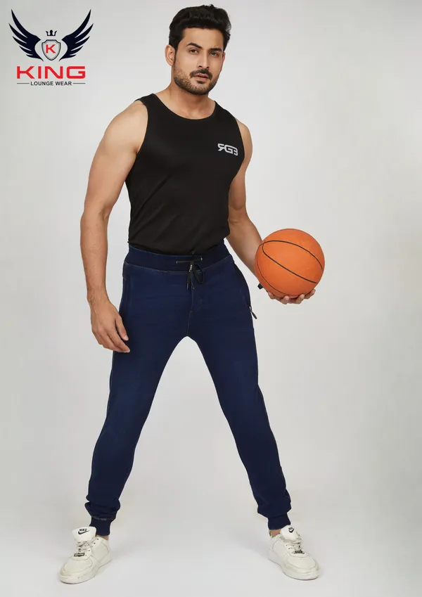 Indigo_Regular_Fit_Casual_Wear_Denim_Track_Pant_For_Men