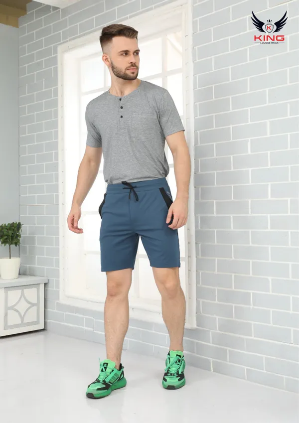 Indigo_Casual_Wear_Regular_Fit_4_Way_Lycra_Shorts_For_Men