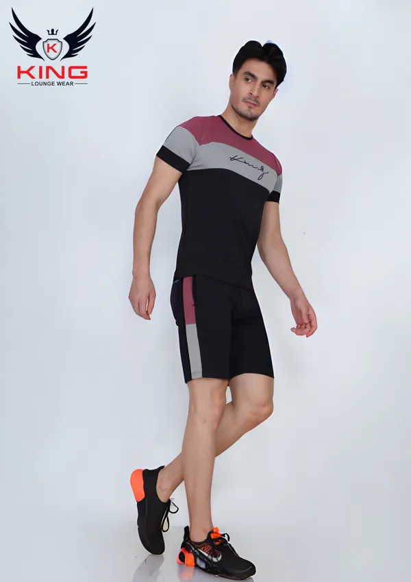 Black_Casual_Wear_Regular_Fit_Cotton_Co-Ord_Set_For_Men