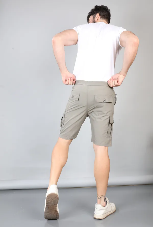 KING_LOUNGE_WEAR_Casual_Regular_Fit_Textile_Cotton_Shorts_for_Men_(Dark_Grey)