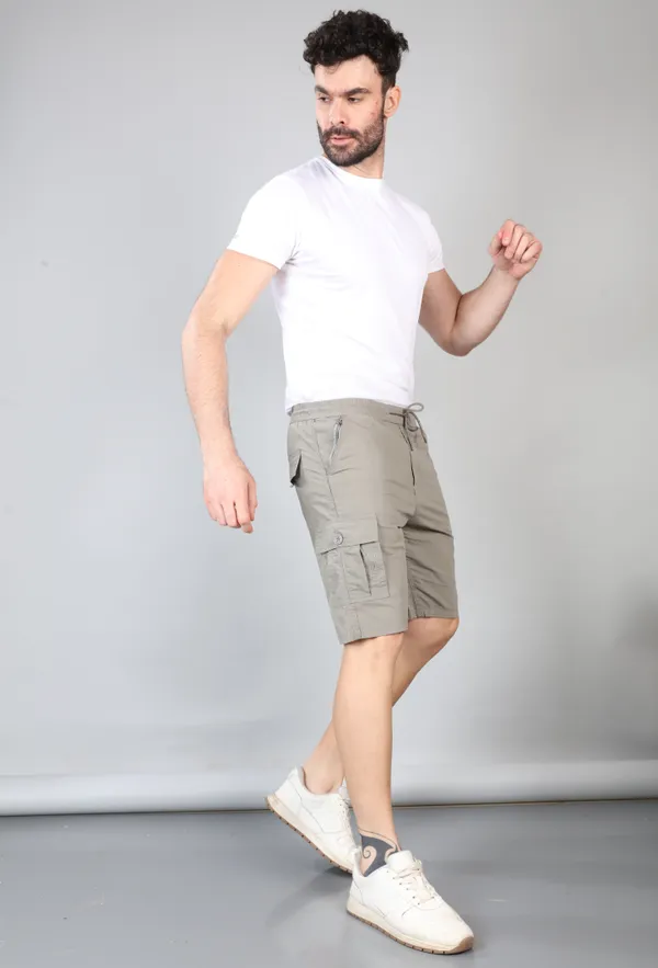KING_LOUNGE_WEAR_Casual_Regular_Fit_Textile_Cotton_Shorts_for_Men_(Dark_Grey)