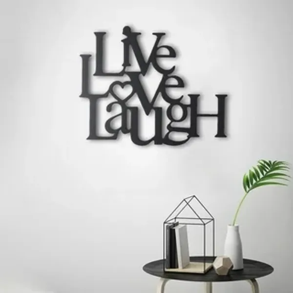 Live,_Love,_Lough_Metal_Wall_Art_55_X_55_CM