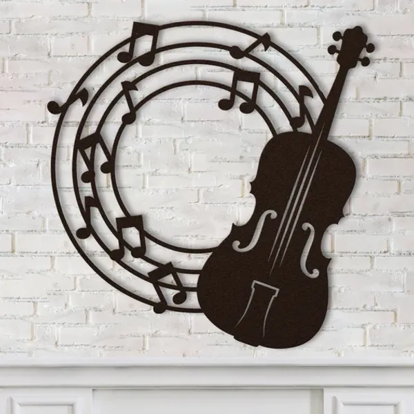 Black_Violin_Metal_Wall_Art_55_X_55_CM