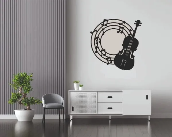 Black_Violin_Metal_Wall_Art_55_X_55_CM