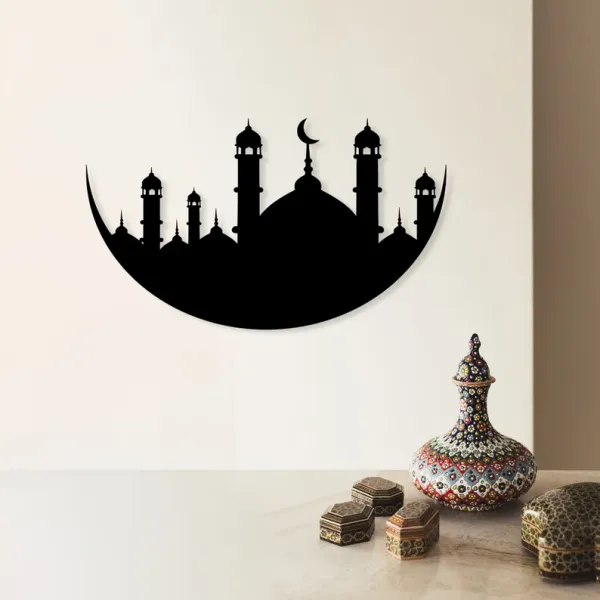 Masjid_Mosque_Metal_Wall_Art_45_X_45_CM