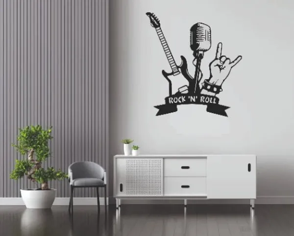 Guitar_Music_Band_Metal_Wall_Art_45_X_45_CM