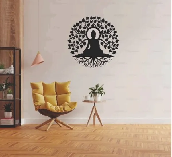 Buddha_With_Tree_Metal_Wall_Art_45_X_45_CM