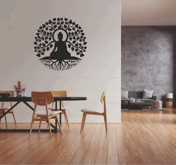 Buddha_With_Tree_Metal_Wall_Art_45_X_45_CM