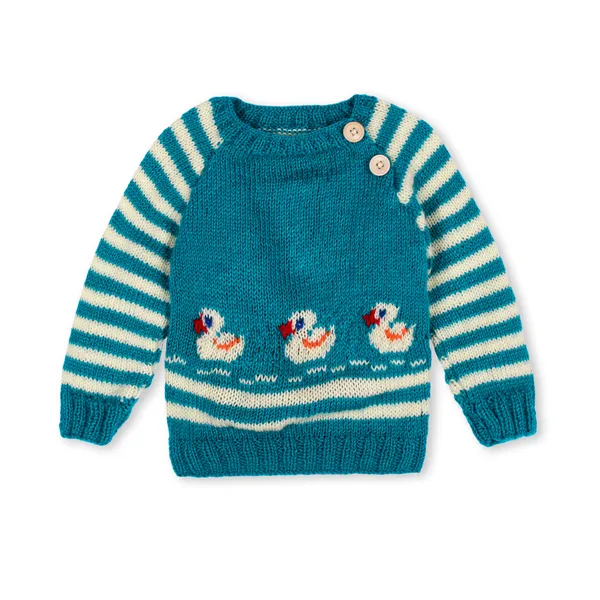 Multicolor_Unisex_Full_Sleeves_Sweater_With_Pajama_Set_Cap_And_Booties_Knitted_For_Kids