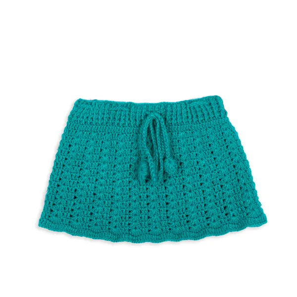 White_Sleeveless_Top_With_Skirt_Cap_And_Booties_Crochet_For_Girls