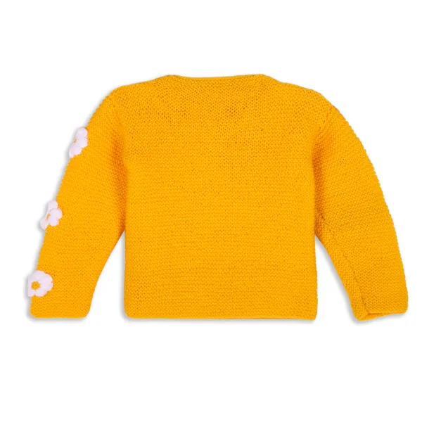 Yellow_Unisex_Full_Sleeves_Knitted_Sweater_With_Pajama_Set_And_Cap_For_Kids