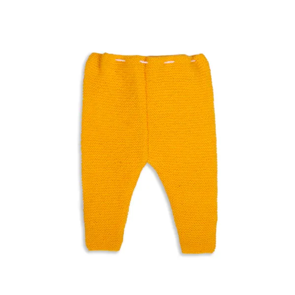 Yellow_Unisex_Full_Sleeves_Knitted_Sweater_With_Pajama_Set_And_Cap_For_Kids