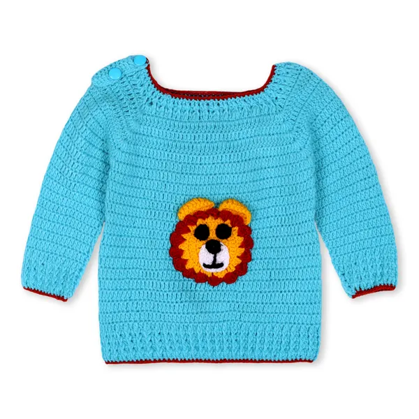 Blue_Unisex_Full_Sleeves_Pullover_Sweater_Crochet_For_Kids