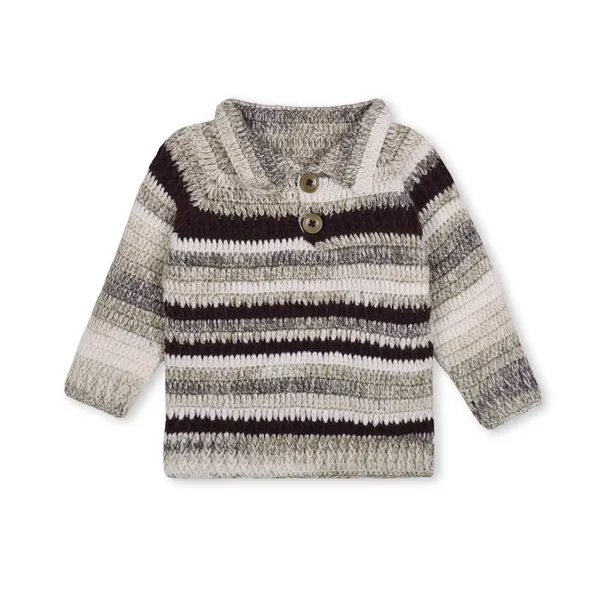 Multicolor_Sweater_For_Kids_|_Unisex_Full_Sleeves_|_With_Dungaree_Set_And_Cap_Crochet