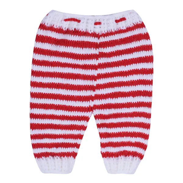 Red_Unisex_Full_Sleeves_Sweater_With_Pajama_Set_Cap_And_Booties_Crochet_For_Kids