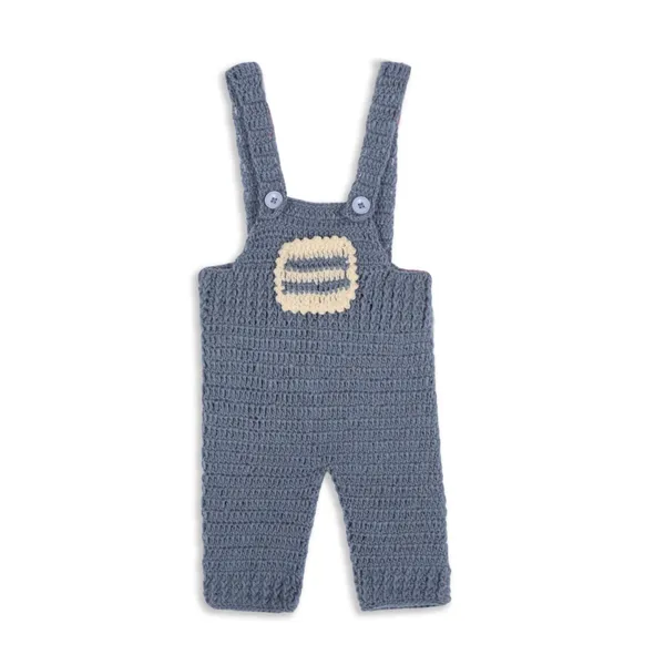 Multicolor_Sweater_For_Kids_|_Unisex_|_Full_Sleeves_With_Dungaree_Set_And_Booties_Crochet