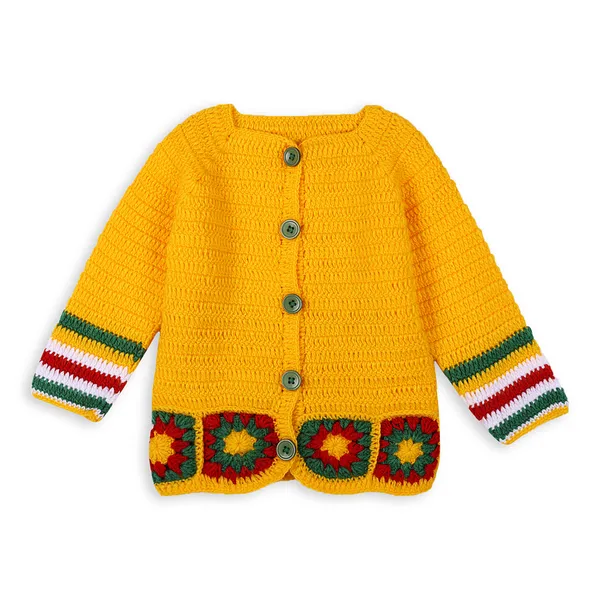 Yellow_Full_Sleeves_Sweater_With_Palazzo_Set_And_Bag_Crochet_For_Girls