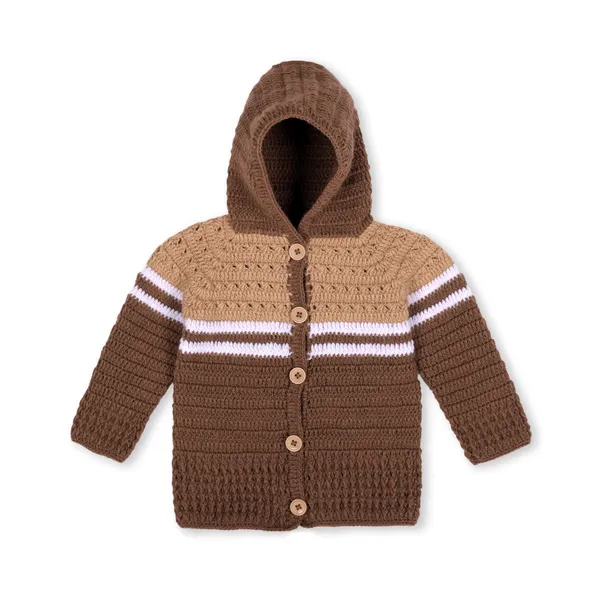 Multicolor_Unisex_Full_Sleeves_Sweater_With_Cap_And_Booties_Crochet_For_Kids