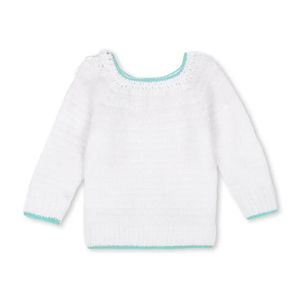 Multicolor_Sweater_For_Kids_|_Unisex_|_Full_Sleeves_With_Dungaree_Set_Cap_And_Booties_Crochet