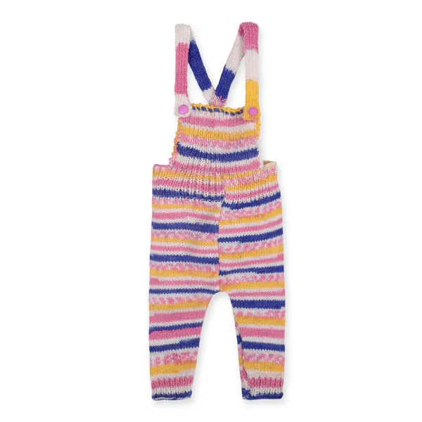 Multicolor_Sweater_For_Kids_|_Unisex_|_Full_Sleeves_With_Dungaree_Set_Cap_And_Booties_Crochet